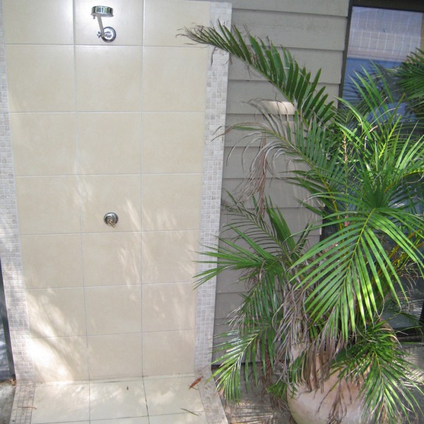 seaward outdoor shower